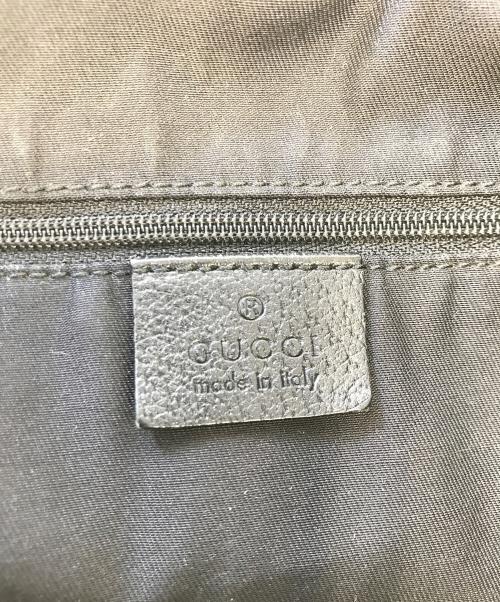 GUCCI（グッチ）GUCCI (グッチ) GGキャンバストートバッグ ブラックの古着・服飾アイテム