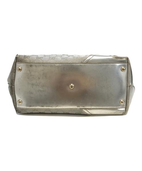 GUCCI（グッチ）GUCCI (グッチ) ニューブリット トートバッグ グレーの古着・服飾アイテム