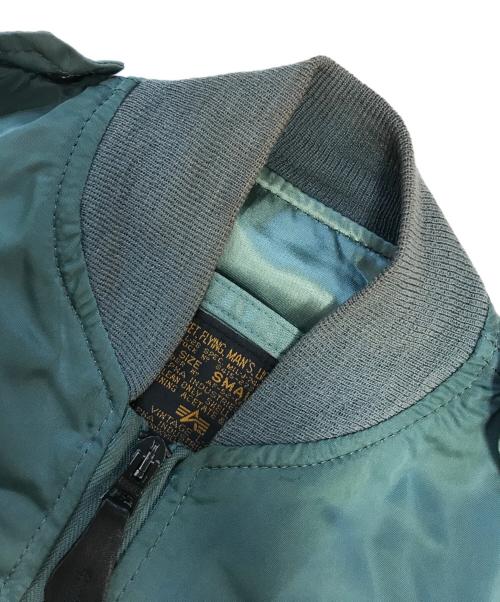 ALPHA（アルファ）ALPHA (アルファ) L-2Bフライトジャケット グリーン サイズ:SMALLの古着・服飾アイテム