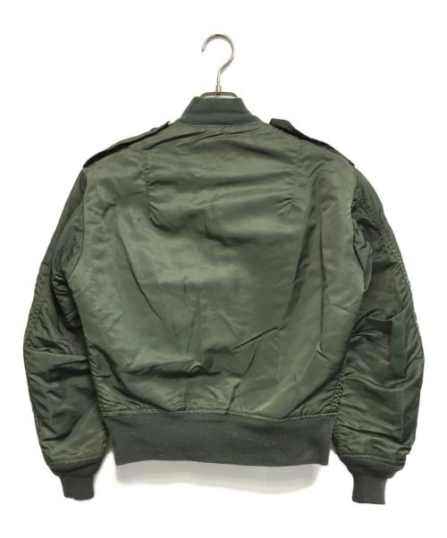 ALPHA（アルファ）ALPHA (アルファ) L-2B フライトジャケット グリーン サイズ:X-SMALLの古着・服飾アイテム