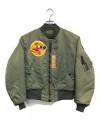 BUZZ RICKSON'Sバズリクソンズ）の古着「MA-1ジャケット」｜グリーン