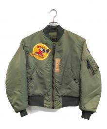 BUZZ RICKSON'S（バズリクソンズ）の古着「MA-1ジャケット」｜グリーン