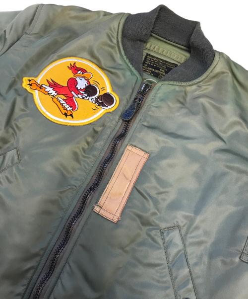 BUZZ RICKSON'S（バズリクソンズ）BUZZ RICKSON'S (バズリクソンズ) MA-1ジャケット グリーン サイズ:SMALLの古着・服飾アイテム
