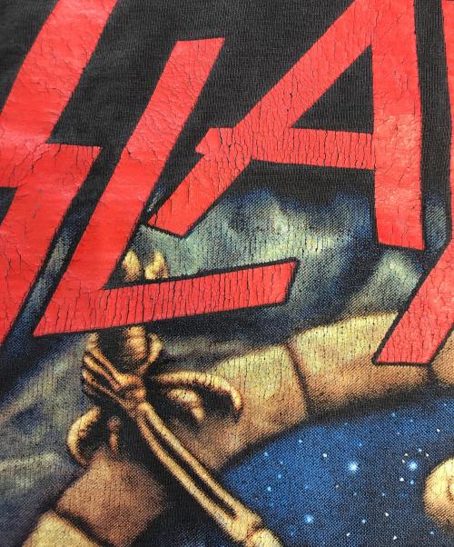 バンドTシャツ（バンドTシャツ）バンドTシャツ (バンドTシャツ) 90s SLAYER(スレイヤー) バンドTシャツ ブラック サイズ:XLの古着・服飾アイテム