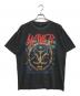 バンドTシャツ（バンドTシャツ）の古着「90s SLAYER(スレイヤー) バンドTシャツ」｜ブラック