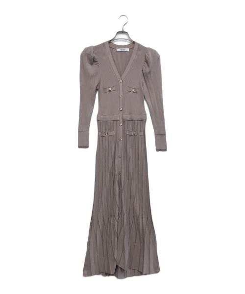 HER LIP TO（ハーリップトゥ）HER LIP TO (ハーリップトゥ) Suite Room Knit Long Dress ピンク サイズ:Ｓの古着・服飾アイテム