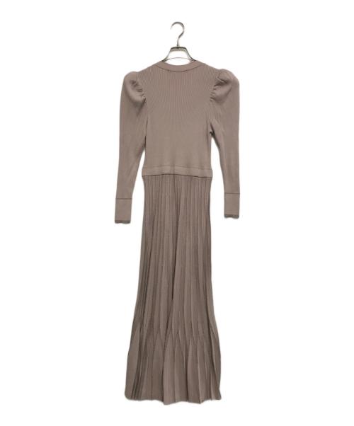 HER LIP TO（ハーリップトゥ）HER LIP TO (ハーリップトゥ) Suite Room Knit Long Dress ピンク サイズ:Ｓの古着・服飾アイテム