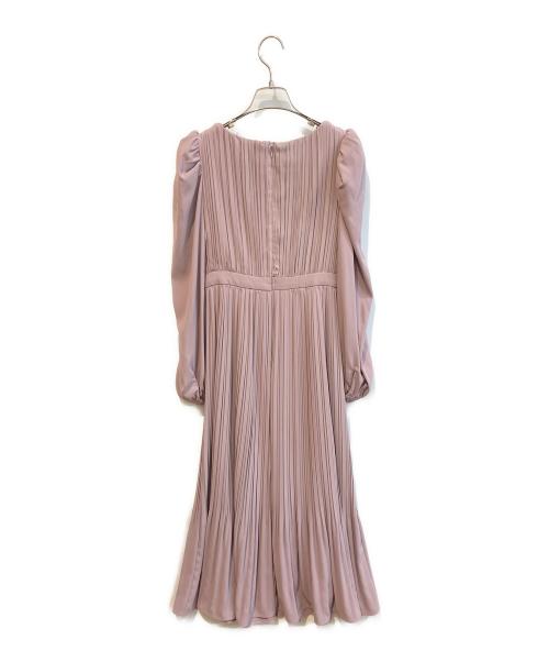 HER LIP TO（ハーリップトゥ）Her lip to (ハーリップトゥ) La Rochelle Pleated Dress ピンク サイズ:Sの古着・服飾アイテム
