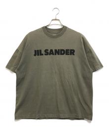 JIL SANDER（ジルサンダー）の古着「ロゴTシャツ」｜オリーブ