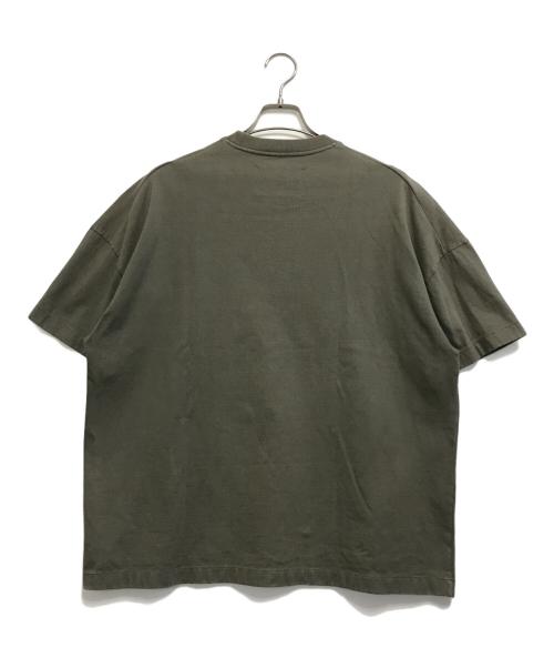 JIL SANDER（ジルサンダー）JIL SANDER (ジルサンダー) ロゴTシャツ オリーブ サイズ:Lの古着・服飾アイテム