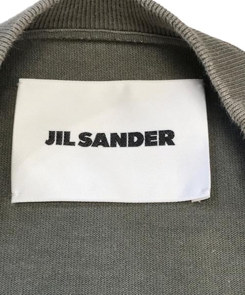 JIL SANDER（ジルサンダー）JIL SANDER (ジルサンダー) ロゴTシャツ オリーブ サイズ:Lの古着・服飾アイテム