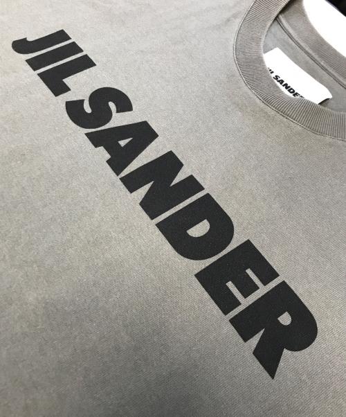 JIL SANDER（ジルサンダー）JIL SANDER (ジルサンダー) ロゴTシャツ オリーブ サイズ:Lの古着・服飾アイテム