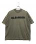 JIL SANDER（ジルサンダー）の古着「ロゴTシャツ」｜オリーブ