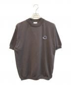 clubhaus×sogliaクラブハウス×ソグリア）の古着「半袖ニット」｜ブラック