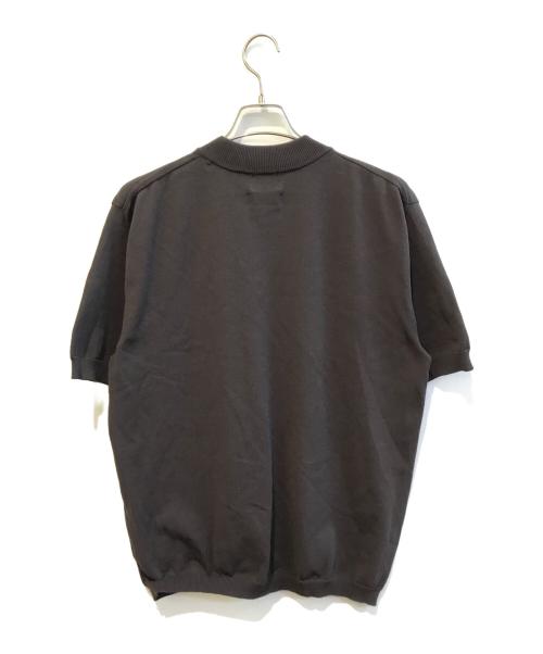 clubhaus（クラブハウス）clubhaus (クラブハウス) soglia (ソグリア) 半袖ニット ブラック サイズ:XLの古着・服飾アイテム