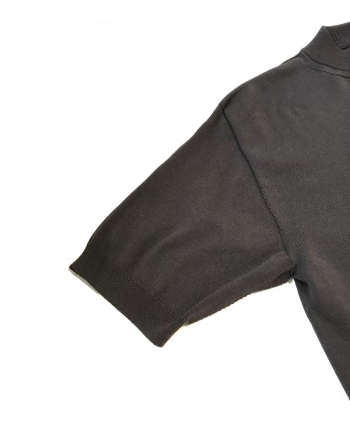 clubhaus（クラブハウス）clubhaus (クラブハウス) soglia (ソグリア) 半袖ニット ブラック サイズ:XLの古着・服飾アイテム