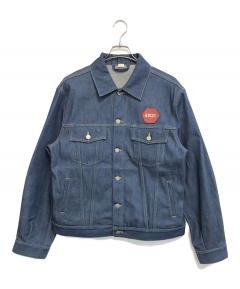 中古・古着通販】GUCCI (グッチ) レザージャケット ブラック サイズ:46