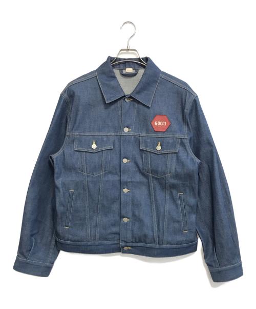 GUCCI（グッチ）GUCCI (グッチ) デニムジャケット インディゴ サイズ:48の古着・服飾アイテム