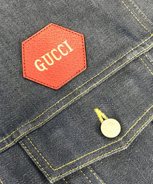 GUCCI（グッチ）GUCCI (グッチ) デニムジャケット インディゴ サイズ:48の古着・服飾アイテム