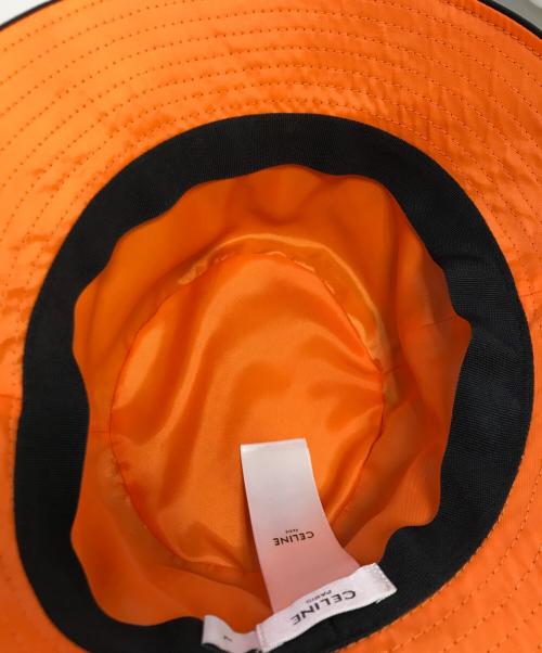 CELINE（セリーヌ）CELINE (セリーヌ) キルティング バケットハット ブラック サイズ:Lの古着・服飾アイテム
