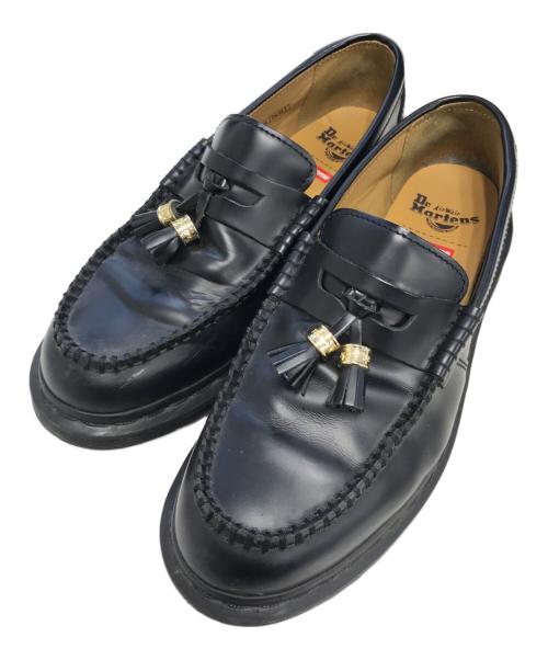 Dr.Martens（ドクターマーチン）Dr.Martens (ドクターマーチン) SUPREME (シュプリーム) タッセルローファー ブラック サイズ:UK9:USM10:EU43:USL11の古着・服飾アイテム