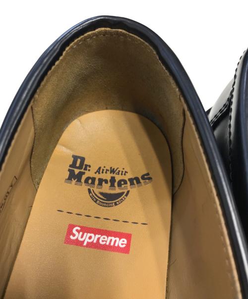 Dr.Martens（ドクターマーチン）Dr.Martens (ドクターマーチン) SUPREME (シュプリーム) タッセルローファー ブラック サイズ:UK9:USM10:EU43:USL11の古着・服飾アイテム