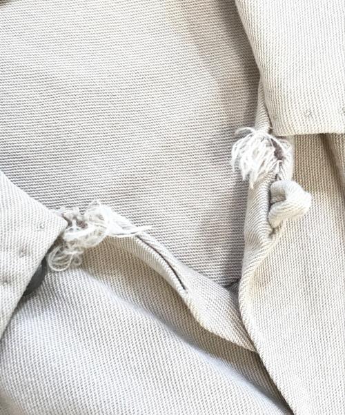 ARROW（アロー）ARROW (アロー) レーヨンギャバシャツ ベージュ サイズ:記載なしの古着・服飾アイテム