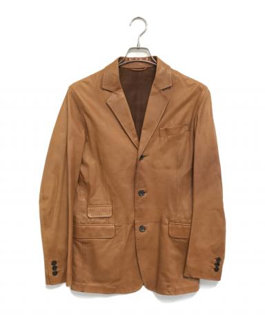 中古・古着通販】DSQUARED2 (ディースクエアード) レザーテーラード