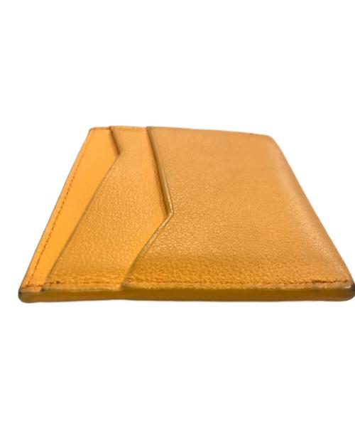 LOEWE（ロエベ）LOEWE (ロエベ) パズル プレーン カードホルダー オレンジの古着・服飾アイテム