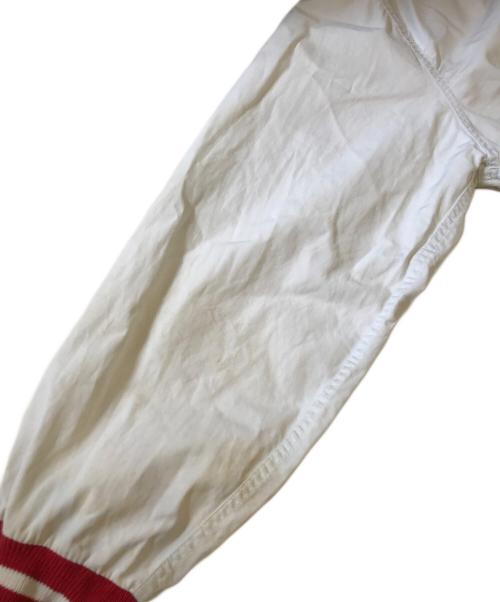 Champion（チャンピオン）Champion (チャンピオン) スポーツジャケット ホワイト×レッド サイズ:Lの古着・服飾アイテム