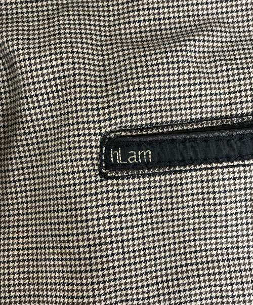 hLam（ラム）hLam (ラム) ダブルレザーコート ブラック サイズ:Sの古着・服飾アイテム