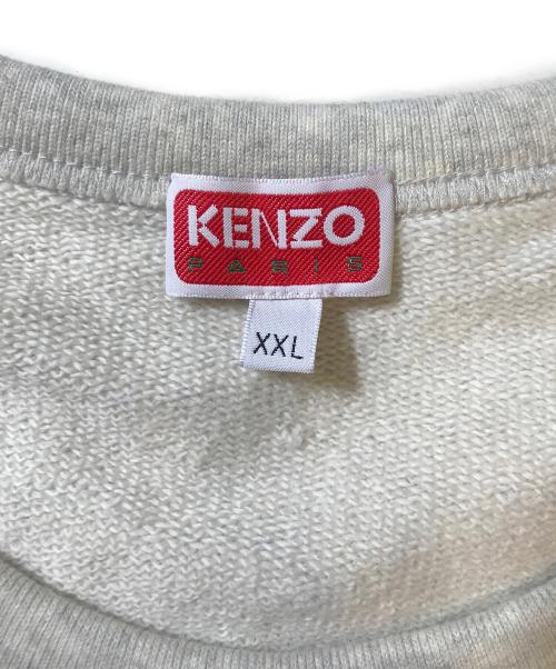 KENZO（ケンゾー）KENZO (ケンゾー) LuckyTiger スウェット グレー サイズ:XXLの古着・服飾アイテム
