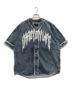 Z.VARGASザックバルガス）の古着「baseball denim shirt」｜インディゴ