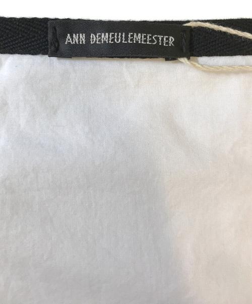 ANN DEMEULEMEESTER（アンドゥムルメステール）ANN DEMEULEMEESTER (アンドゥムルメステール) FENNA WRAP SKIRT ホワイト サイズ:40 未使用品の古着・服飾アイテム