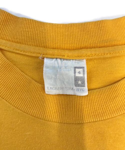 Fourstar（フォースタ）Fourstar (フォースタ) プリントTシャツ イエロー サイズ:表記なしの古着・服飾アイテム
