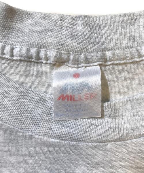 miller（ミラー）miller (ミラー) USA jail Tシャツ グレー サイズ:XXLの古着・服飾アイテム