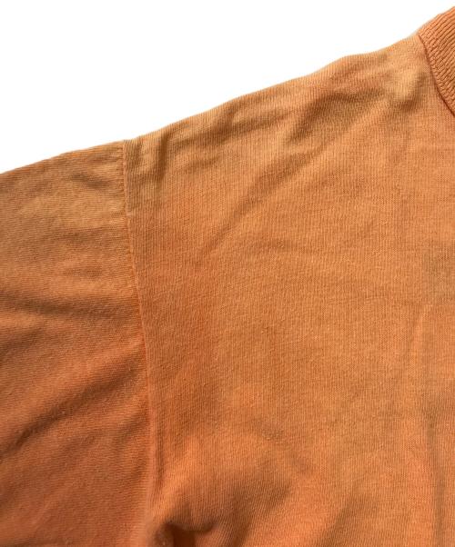 VINTAGE（ヴィンテージ）VINTAGE (ヴィンテージ) 染み込みプリントTシャツ オレンジ サイズ:表記なしの古着・服飾アイテム