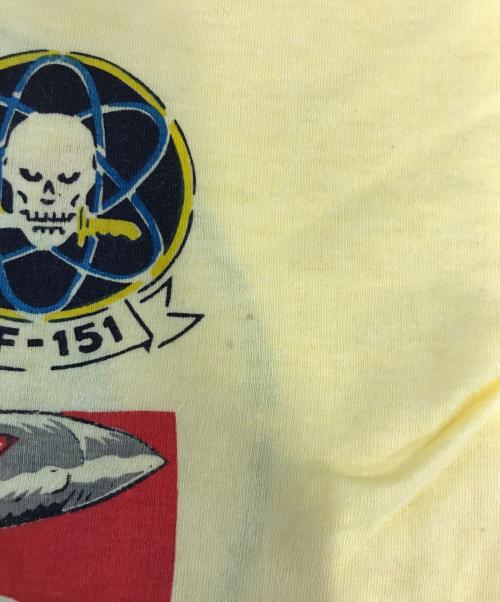 Hi-Life（ハイ・ライフ）Hi-Life (ハイ・ライフ) ミリタリーTシャツ イエロー サイズ:48の古着・服飾アイテム