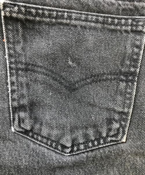 LEVI'S（リーバイス）LEVI'S (リーバイス) 505後染めブラックデニムパンツ ブラック サイズ:W32 L32の古着・服飾アイテム