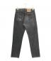 LEVI'S (リーバイス) 505後染めブラックデニムパンツ ブラック サイズ:W32 L32：13000円