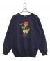POLO RALPH LAUREN（ポロ・ラルフローレン）の古着「ポロベアプリントスウェット」｜ネイビー