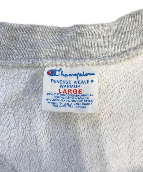 Champion（チャンピオン）Champion (チャンピオン) リバースウィーブスウェット グレー サイズ:LARGEの古着・服飾アイテム