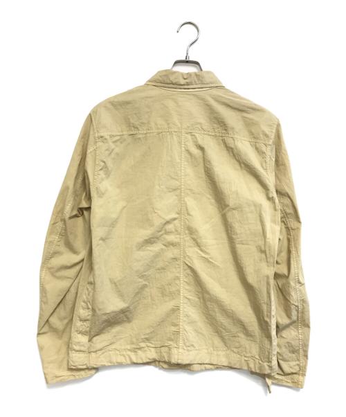 C.P COMPANY（シーピーカンパニー）C.P COMPANY (シーピーカンパニー) ジップシャツジャケット アイボリー サイズ:Lの古着・服飾アイテム