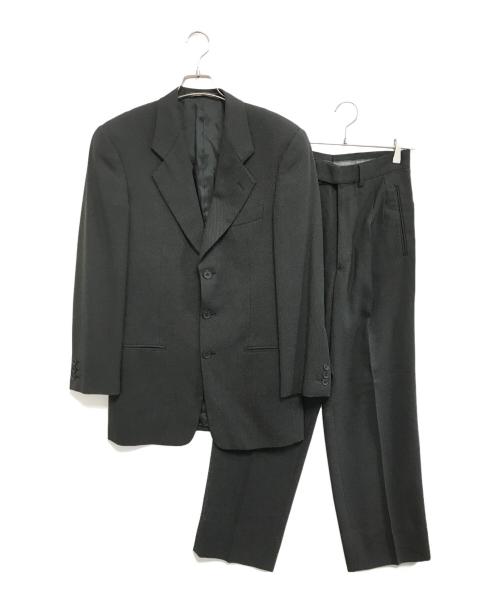GIORGIO ARMANI（ジョルジョアルマーニ）GIORGIO ARMANI (ジョルジョアルマーニ) セットアップスーツ ブラック サイズ:44の古着・服飾アイテム
