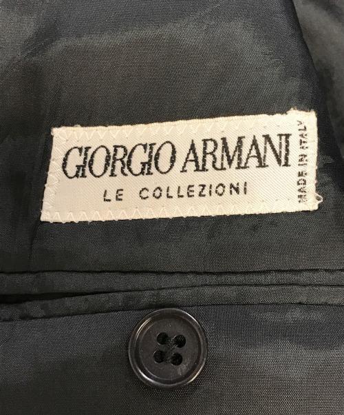 GIORGIO ARMANI（ジョルジョアルマーニ）GIORGIO ARMANI (ジョルジョアルマーニ) セットアップスーツ ブラック サイズ:44の古着・服飾アイテム