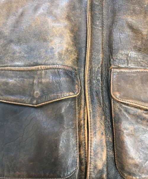 AVIREX（アヴィレックス）AVIREX (アヴィレックス) A-2ジャケット ブラウン サイズ:XSの古着・服飾アイテム