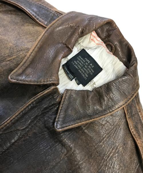 AVIREX（アヴィレックス）AVIREX (アヴィレックス) A-2ジャケット ブラウン サイズ:XSの古着・服飾アイテム
