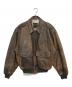AVIREX（アヴィレックス）の古着「A-2ジャケット」｜ブラウン