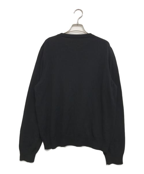 CELINE（セリーヌ）CELINE (セリーヌ) 金釦カーディガン ブラック サイズ:Lの古着・服飾アイテム