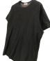 中古・古着 Yohji Yamamoto pour homme (ヨウジヤマモト プールオム) ストライプTシャツ ブラック サイズ:3：12000円